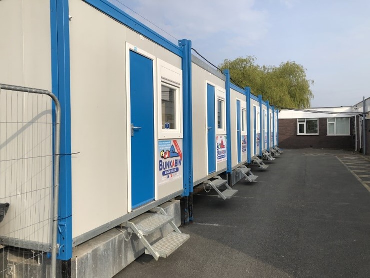 Glanrafon cabins - The Wallich homelessness and rough sleeping - Queensferry Flintshire - Nightshelter - Accommodation