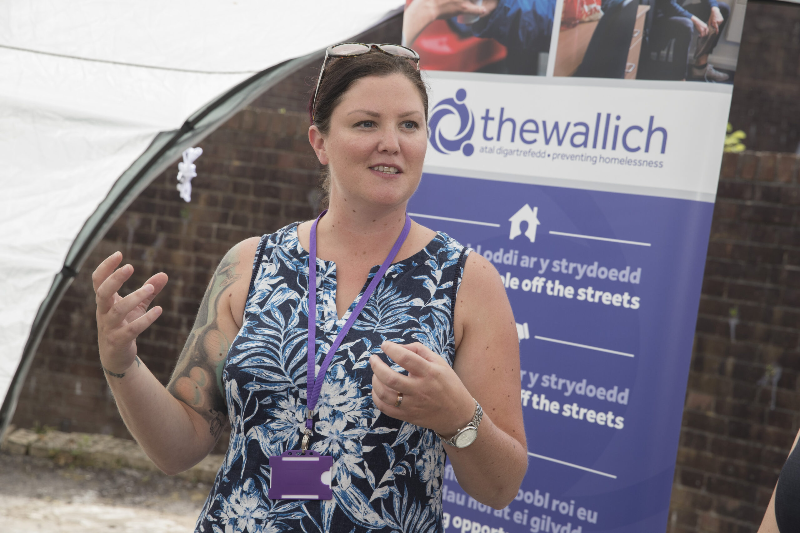 THE WALLICH, NEWPORT 28/06/2018 - Lindsay Cordery-Bruce CEO