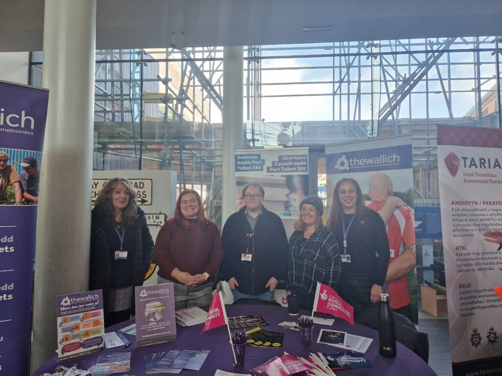 Group pic, One Stop Info Event, Swansea Waterfront Museum 6 The Wallich Swansea 360 support