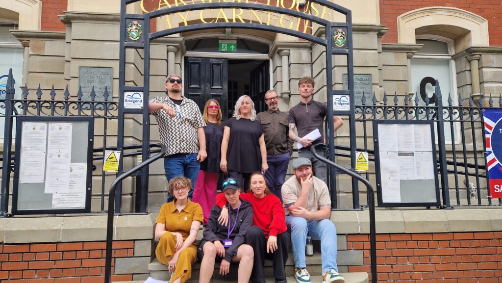 The Wallich homeless Arts Theatre group Bridgend