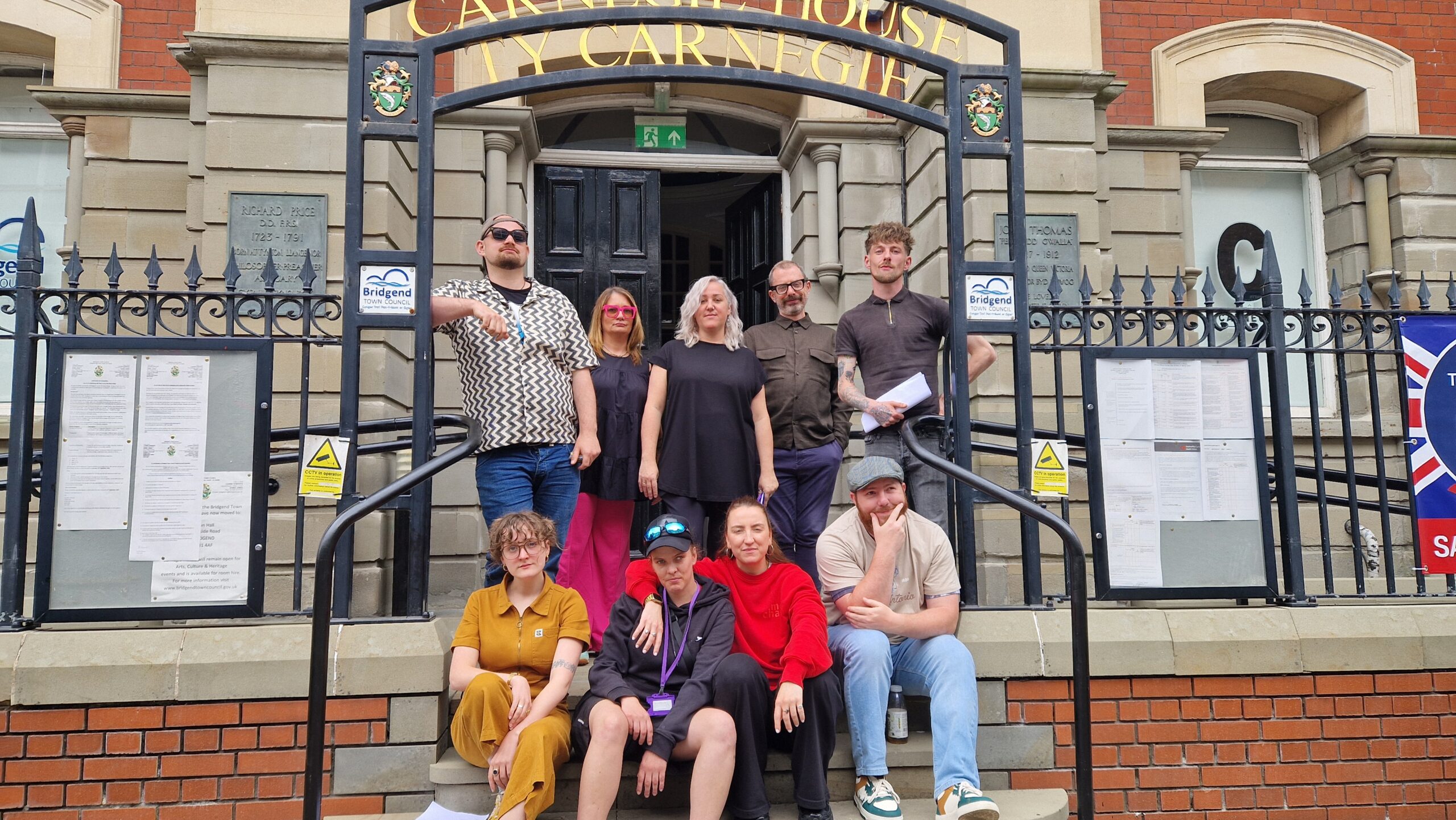 The Wallich homeless Arts Theatre group Bridgend