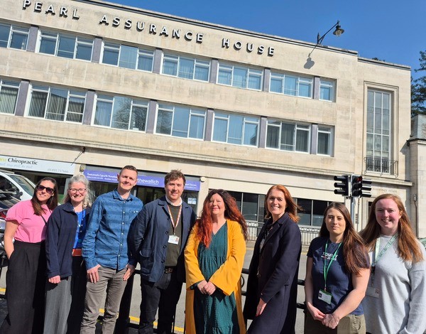Pearl House joint partners photo - Council, Hedyn, Councillor Owens,